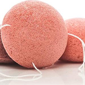 China Round Konjac Bath Sponge Eco Friendly Wet Dry wholesale