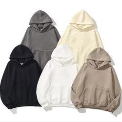 Custom Fashion Womens Hoodies Long Sleeve French Terry Casual Hooded Hoodies Men Women