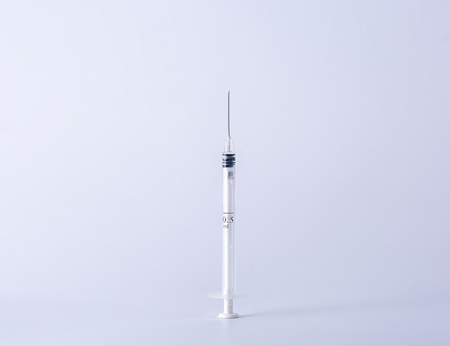 Fixed Dose Immunization 0.5 Ml Ad Syringe With Needle FDA510K CE