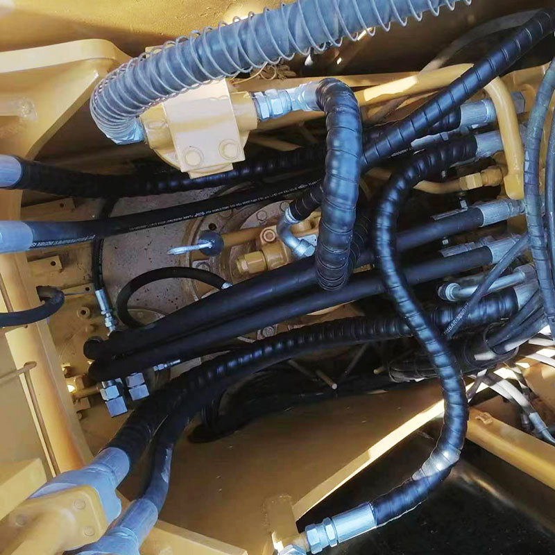 Used Caterpillar 315D Excavator 15 ton Weight 91kw Rated Power 300L Fuel Tank Capacity