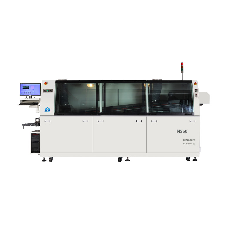Morel N350 SMT Line Machine Wave Soldering Equipment With ISO9001 Certification