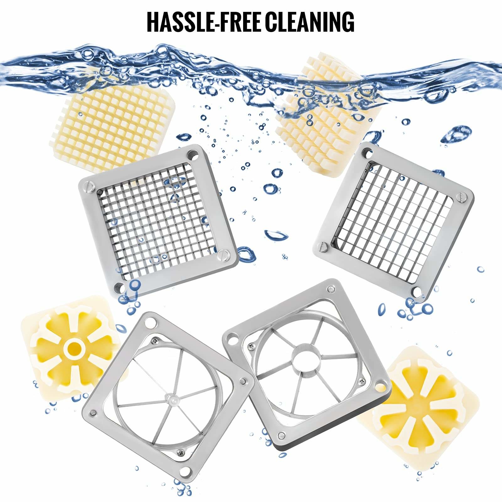 Hot selling Integral cleaning manual vegetable chopper potato chips French chip cutter machine Fruit slicer