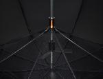 190T Pongee Summer Blast Umbrella Fan With Plastic Handle
