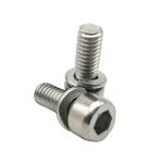 Metric Hex Head Stainless Steel Screws Din961 M10x10x20 Multipurpose