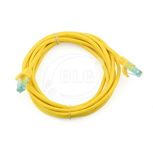 Low Loss Rj45 Cat6 Patch Cable , Colorful CCA Category 6 Patch Cord 3M
