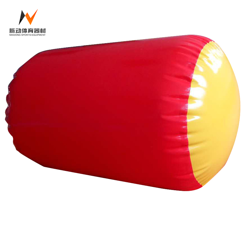 Customized Logo PVC Inflatable Air Barrel for Gymnastics Training in Various Colors