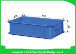 Supermarkets Large Plastic Storage Boxes , Durable Euro Storage Containers Food