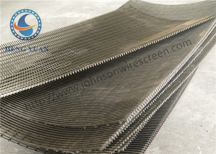 Slot Sieve Fine Flat Wedge Wire Screen Panels For Mechanical Separation