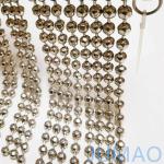 Chromed Faced Metal Bead Ball Curtains Interior Decoration Room Dividers