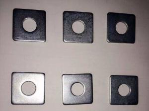 China Thin Hardened Square Metal Washers Din125 High Precison Hardware Fastener wholesale
