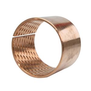 China Wear Resistant DIN1494 Low Noise Wrapped Bronze Bushings wholesale