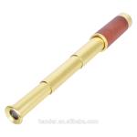 38x135mm Nautical Handheld Brass Spyglass Monocular Telescope Optics Expandable
