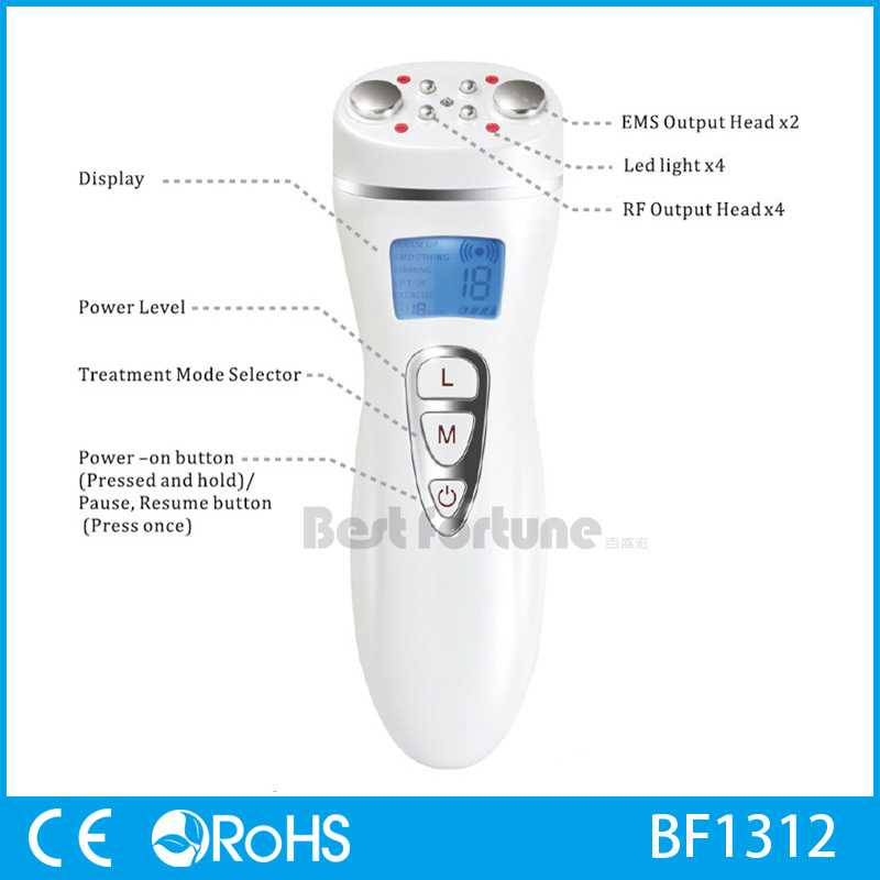Safety Face Firming Device , Radio Frequency Machine For Face And Body