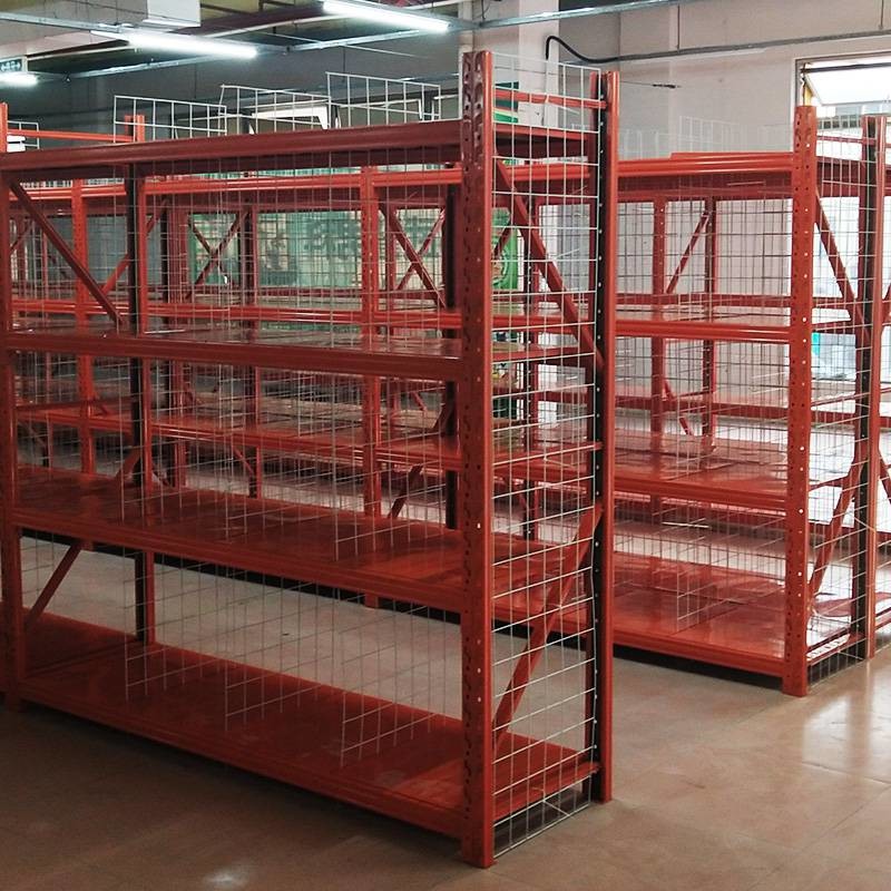 Q235B Commercial Storage Racks 450KG Light Duty Shelf Powder Coated