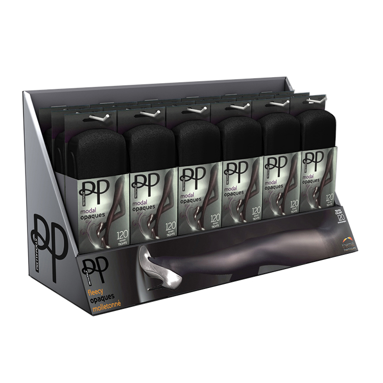 Eyeliner Pencil Counter Display Units PVC Foam Board Cosmetic Product Display Stands