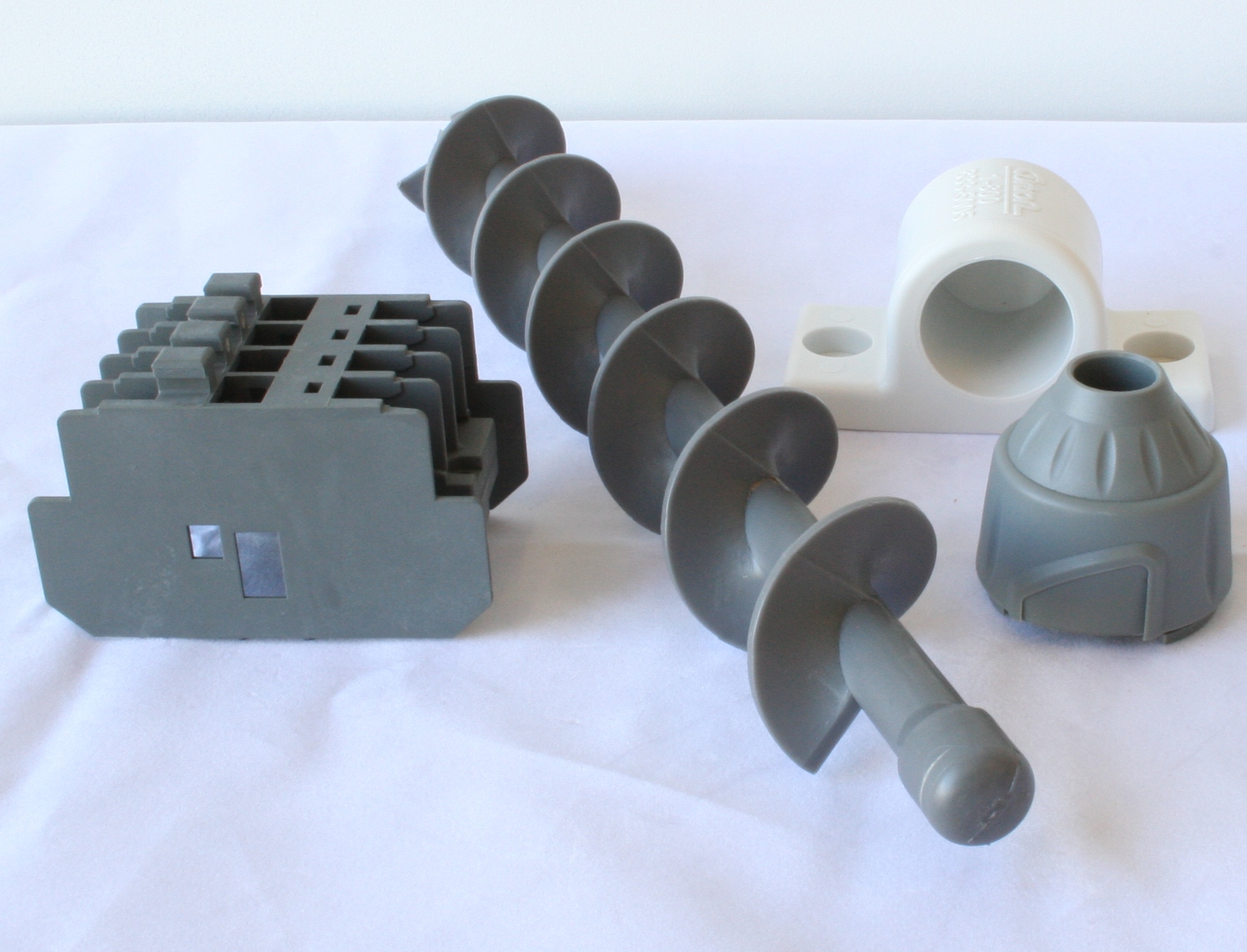 OEM injection molding Thick ABS HIPS PC Nylon PEEK ABS Plastic Vacuum Forming 3D printing plastic injection molding
