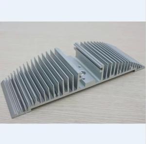 China Good quality silver anodized extruded led aluminum heat sink wholesale
