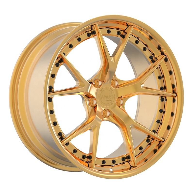 Passenger car wheel 19 20 21 22 24 inch custom forged car rims 5 hole 5x114.3 5x120 alloy car wheels