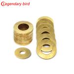 China manufactures metal spring round bolts nuts copper washer flat bronze