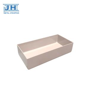 China JH Industrial Spare Parts Stamping , Bending Oil Groove Parts Powder Coating wholesale