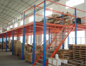 China Multi Floor Mezzanine Storage Platform , Steel Platform Construction Wind Resistance wholesale