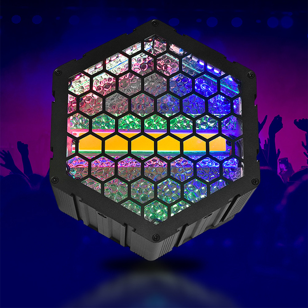 DMX Controlled LED RGB Single Retro Light Versatile Background Effect Illumination For Enhanced Atmospheric Ambience