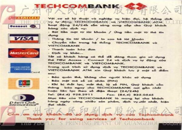 PVC Waterproof Anti Counterfeit Printing , Customized Color Tamper Resistant