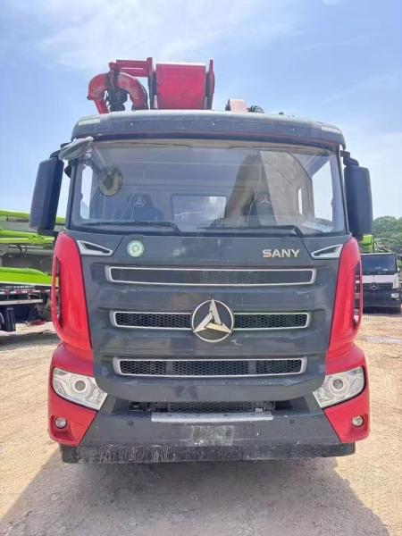 5 Axle 2nd Hand Pump Truck Sany 2023 Year 71 Meters With Sany Chassis Supply