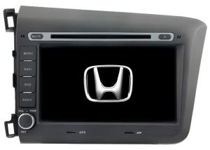 China Honda CIVIC 2012 Android 10.0 Car Stereo Multimedia DVD GPS Player support WiFi Carplay Mirrorlink HOC-8201GDA wholesale