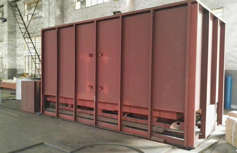 5T Copper Bar Bogie Hearth Furnace , Bright Vacuum Annealing Furnace