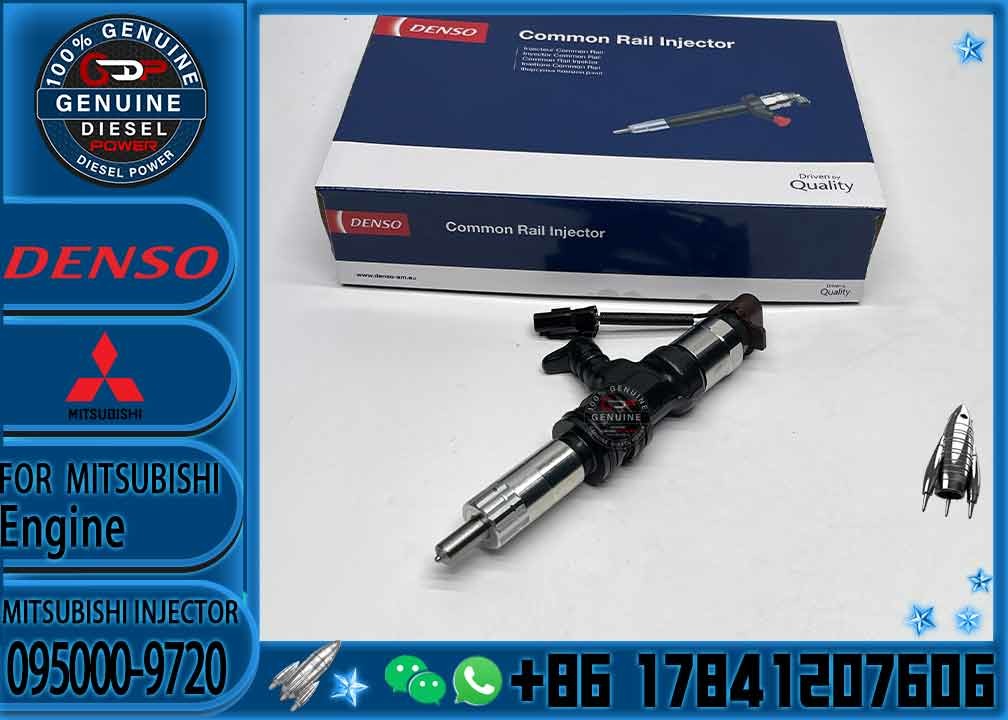 Diesel Engine Fuel inyector nozzle common rail injector assy 095000-9720 095000-9722 ME307488 for denso Mitsubishi 6M60