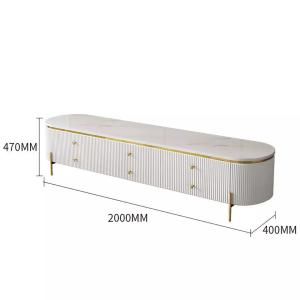 China Metal Frame TV Table Cabinet 1200*700*400mm Tempered Glass TV Unit wholesale