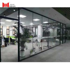 China 40mm Black Aluminum Office Partition Wall wholesale