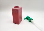 Pink 100ml 250ml HDPE Plastic Bottles With Lotion Pump