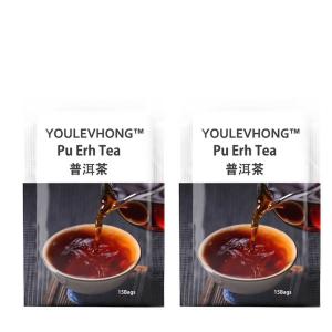 China pu earth tea Medium Raw Dark Red YOULEVHONG pu erh tea pu er cha wholesale