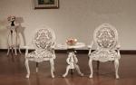 Carved Flower Upholstered Sofa Chair Fabric Velvet Arm Chaise Leisure Lounge