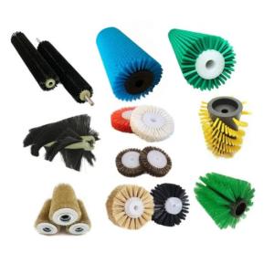 China Industrial Conveyor Cylinder Nylon Roller Brush For Cleaning wholesale