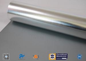 China Fire Protection Aluminum Coated Fiberglass Heat Resistant Fabric wholesale