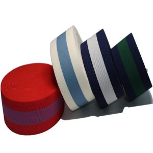 China Rubber Nylon Elastic Webbing 50mm Width Soft Knit Elastic Tape wholesale