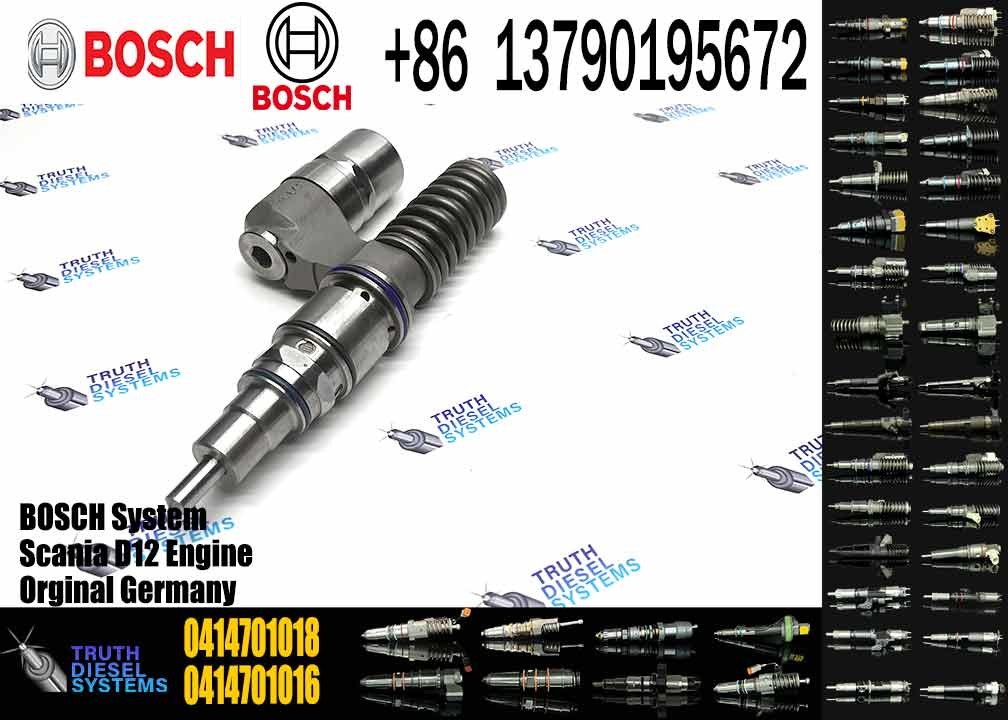 Engine Fuel Injector 0414701018 Common Rail Injector Nozzle 1440578