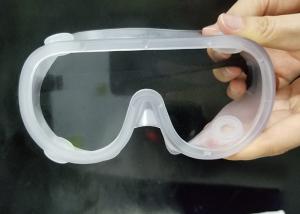 China Clear PPE Safety Glasses Anti Scratch Safety Goggles Disposable Protective Eyewear wholesale