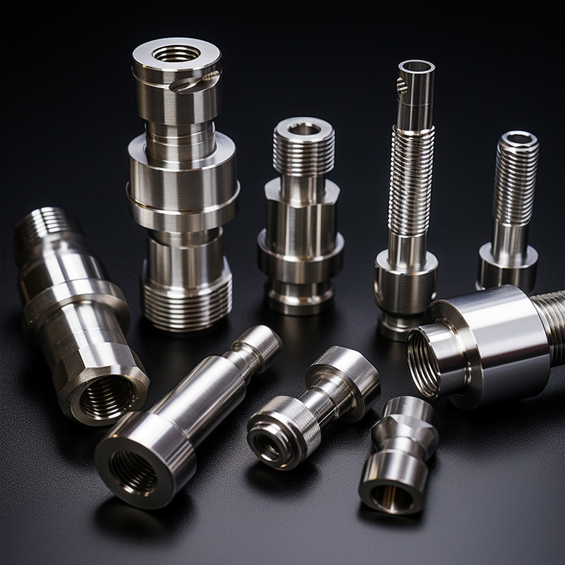 CNC Services Custom Metal Spare Parts CNC Machining 316 Stainless Steel CNC Turning Part