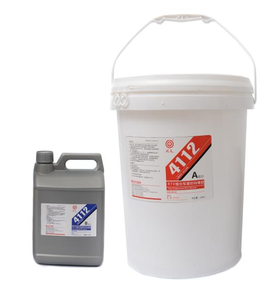 Quality 4112 RTV Silicone Potting Sealant / B Translucent Silicone Adhesive Sealant for sale