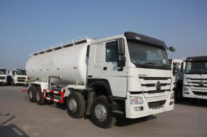 China Howo 12 Wheels 8x4 Bulk Tank Truck 36m3-45m3 For Powder Material Transport wholesale