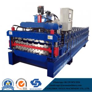 China                  Corrugated Iron Sheet Roofing Tile Making Machine Color Steel Sheet Roll Forming Machine              on sale