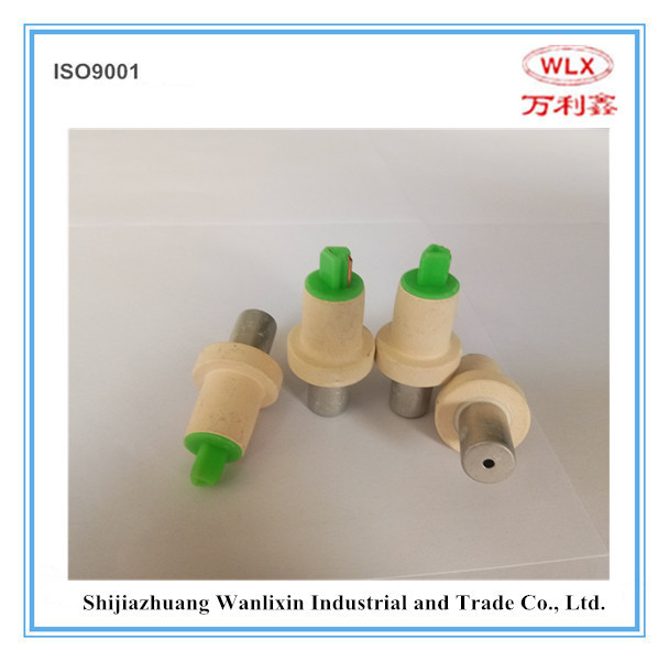 Disposable Consumable Expendable Thermocouple Tips For Molten Metal
