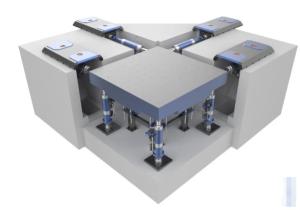China Three Axis Six Degree Freedom Seismic Station Vibration Test Equipment wholesale