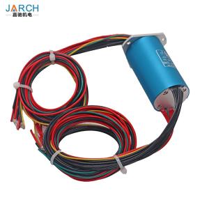 China Capsule Type 2 Channels 50A Flange Mounted Slip Ring wholesale