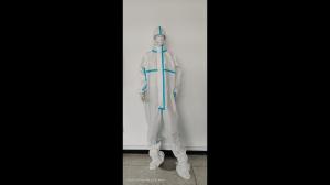 China Anti Epidemic Breathable Disposable Medical Protective Clothing Non Woven Fabric wholesale