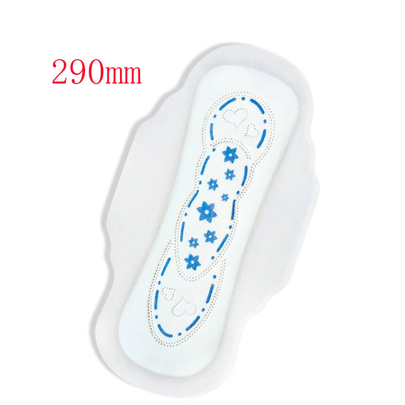 Soft Absorbent Fragrance Free Disposable Sanitary Napkins With Wings